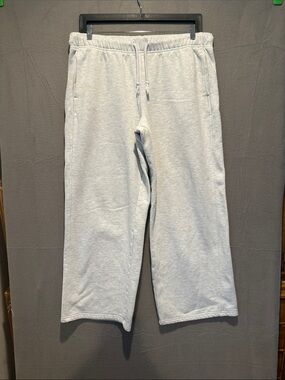 Men's Light Gray Cozy Drawstring Joggers